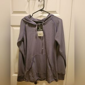 Gray Long Sleeve Hoodie w/front pockets‎ Size XL